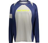 Scott X-Plore Maglia Motocross, grigio-blu, taglia 2XL per maschi