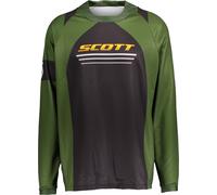 Scott X-Plore Maglia Motocross, nero/verde, Taglia M