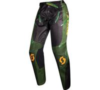 Scott X-Plore S22, pantaloni in tessuto 32 male Nero/Verde Scuro/Arancione