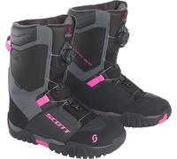 Scott X-Trax Evo SMB Stivali da donna motoslitta, nero-rosa, taglia 36 per donne