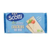 Scotti Crackers Di Riso, biologici, senza glutine - 6 confezioni da 8 pezzi da 25 g [48 pezzi, 1200 g]