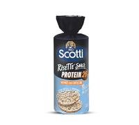 Scotti Risette Snack Protein Galette con Riso Basmati e Lenticchie Rosse Extra Sottili e Croccanti 160g