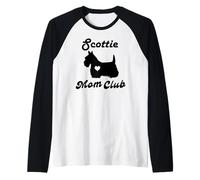Scottie Mom Club Maglia con Maniche Raglan
