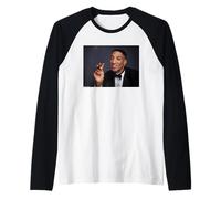 Scottie Pippen NBA Chicago Bulls Pallacanestro Michael Grecco Maglia con Maniche Raglan