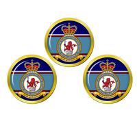 Scottish Air Traffic Control Centre Ball Markers RAF, 3 Pz, Oro, 18mm