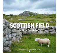 Scottish Field 2026 Calendar: Rolling hills, peaceful flocks, and countryside calm through the year