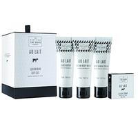 Scottish Fine Soaps - "Au Lait", Set da regalo con 4 prodotti per la cura del corpo