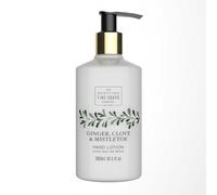 Scottish Fine Soaps Bottiglia per lozione per le mani allo zenzero, chiodi di garofano e vischio, 300 ml