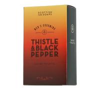 Scottish Fine Soaps Cardo per la toelettatura da uomo e pepe nero EDT 50 ml