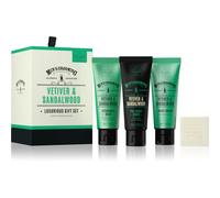 Scottish Fine Soaps Men’s Grooming Vetiver & Sandalwood set per la barba per uomo