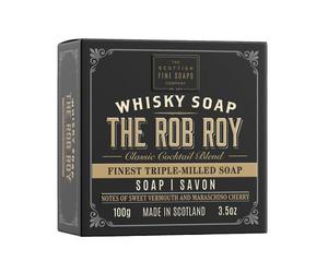 Scottish Fine Soaps The Rob Roy - Sapone da whisky, 100 g