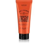 Scottish Fine Soaps Thistle & Black Pepper gel doccia per uomo 200 ml