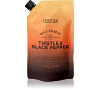 Scottish Fine Soaps Thistle & Black Pepper sapone liquido ricarica 1200 ml