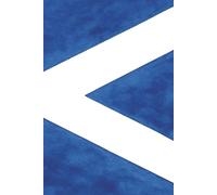 Scottish Flag Notebook: Scottish Flag Journal - St. Andrew's, Saltire Notebook, Watercolour Scotland Diary, Wide Ruled 6x9 Writing Book, Gift for Scottish Pride and Heritage