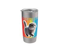 Scottish Fold Cat Colorato Bicchiere termico in acciaio inox doppia parete