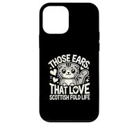 Scottish Fold Cat Kitty Lover Animale Pet Kitten Meow Custodia per iPhone 12 mini