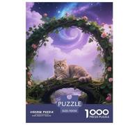 Scottish Fold, Puzzle 1000 Pezzi, Idea Perfetta Per Momenti Conviviali in Famiglia, Adatto Dai 14 Anni, Pet Cat, 70x50cm/1000pcs