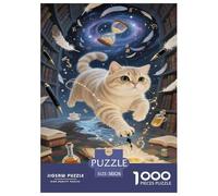 Scottish Fold Puzzle Da 1000 Pezzi Perfetto Per Appassionati Di Esperti Sfida Impossibile Intrattenimento Creativo Regalo Per La Famiglia Per Adulti E Bambini A Partire Da 12 Anni 38x26cm/1000pcs