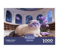 Scottish Fold1000 Pezzi Di Puzzle Per Adulti E Adolescenti Cute Cats Puzzle Sfidanti 70x50cm/1000pcs Tutta La Famiglia.