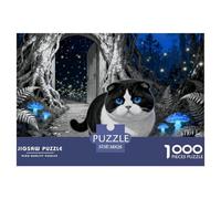 Scottish Fold1000 Pezzi Di Puzzle Regalo Per Adulti E Bambini Cute Cats Giochi Educativi 38x26cm/1000pcs Tutta La Famiglia.