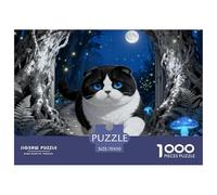 Scottish Fold1000 Pezzi Di Puzzle Regalo Per Adulti E Bambini Cute Cats Puzzle Sfidanti 70x50cm/1000pcs Tutta La Famiglia.