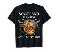 Scottish Highland Cow - Highland Cattle Farming - Scozia Maglietta