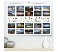 Scottish Highlands - Caithness & Sutherland / UK-Version (High Quality Premium Wall Calendar 2026 DIN A2 landscape),CALVENDO 12 Month Wall Calendar: 72 stunning photographs from Caithness & Sutherland