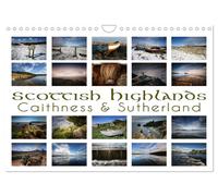 Scottish Highlands - Caithness & Sutherland / UK-Version (Wall Calendar 2027 DIN
