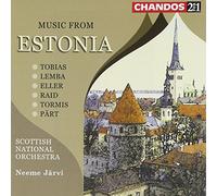 Various Composers Music from Estonia (Jarvi, Scottish No, Paling) (CD) Album