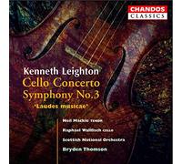 Kenneth Leighto Cello Concerto Symphony No. 3 (Scottish National Orchestra (CD)