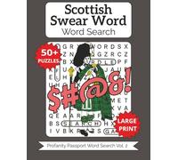 Scottish Swearing Word Search: Large Print for Adults & Seniors