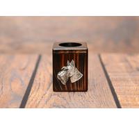 Scottish Terrier - candeliere in legno con l'immagine di un cane Art Dog IT