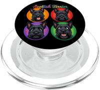 Scottish Terrier cane da caccia cani padre madre ritratto PopSockets PopGrip per MagSafe