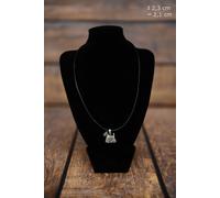 Scottish Terrier - ciondolo placcato in argento con un cane Art Dog IT