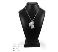 Scottish Terrier - Collana Con Un Cane Su Un Filo D'Argento Art Dog DE