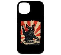 Scottish Terrier DJ House Music Retro Amante dei cani Custodia per iPhone 13