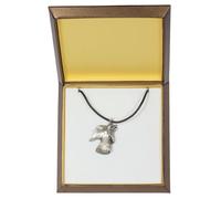 Scottish Terrier tipo 2- collana rivestita in argento, in una scatola, ArtDog IT