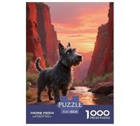 Scottish Terrier1000 Piece Jigsaw Puzzles for Adults And Kids Family Game AdventureFun And Challenging Home Decors Great Gift Idea38x26cm/1000pcs