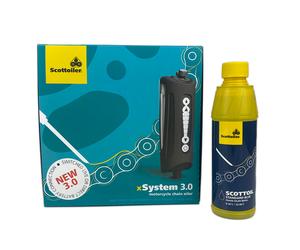 SCOTTOILER Xsystem 3.0 + 250 ml Olio Standard Blu, blu