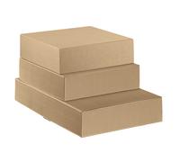 SCOTTON - 7651 - Scatola cantinetta - 2 bottiglie - 34 x 18,5 x 9 cm - cartone onda - avana - Scotton - 99300 - Conf. da 30 Pz. - 7651