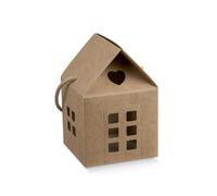 Scotton Casetta con Cordino 80 x 80 x 80 Mm Avana 10 Pz