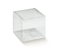 Scotton Scatola Automatico 120 x 120 x 80 Mm Trasparente 10 Pz