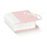 Scotton Scatola Book Portaconfetti 70 x 60 x 25 Mm Bloom Rosa 10 Pz