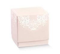 Scotton Scatola Fleur Chantilly 90 x 90 x 90 Mm Rosa 10 Pz