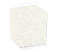 Scotton Scatola Pieghevole con Coperchio 120 x 120 x 240 Mm Harmony Bianco 10 Pz