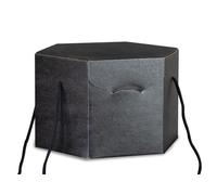 Scotton Scatola Segreto Esagono 245 x 245 x 180 Nero 2 Pz