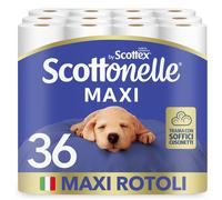 Scottonelle Carta Igienica Morbida e Resistente Dermatologicamente testata 36
