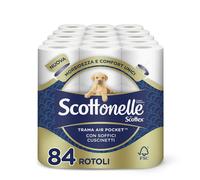 Scottonelle Carta Igienica Morbida e Resistente Dermatologicamente testata 84