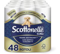 Scottonelle Maxi Carta Igienica Soffice e Trapuntata, Confezione da 48 Rotoli...