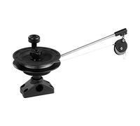 Scotty #1073DP Laketroller Downrigger manuale, montaggio su palo, espositore imballato, nero, piccolo